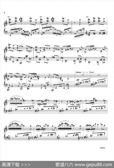 PianoSonataNo.8（第八钢琴奏鸣曲）（1）|里奥·奥恩斯坦
