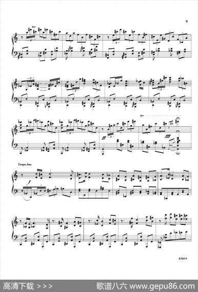 PianoSonataNo.8（第八钢琴奏鸣曲）（1）|里奥·奥恩斯坦