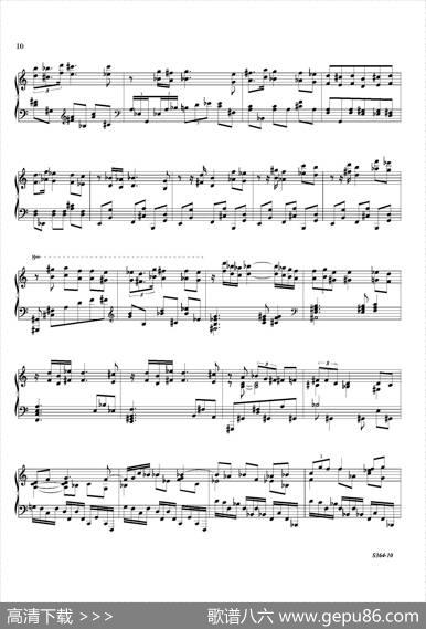 PianoSonataNo.8（第八钢琴奏鸣曲）（1）|里奥·奥恩斯坦