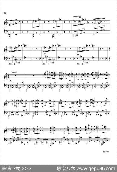 PianoSonataNo.8（第八钢琴奏鸣曲）（1）|里奥·奥恩斯坦
