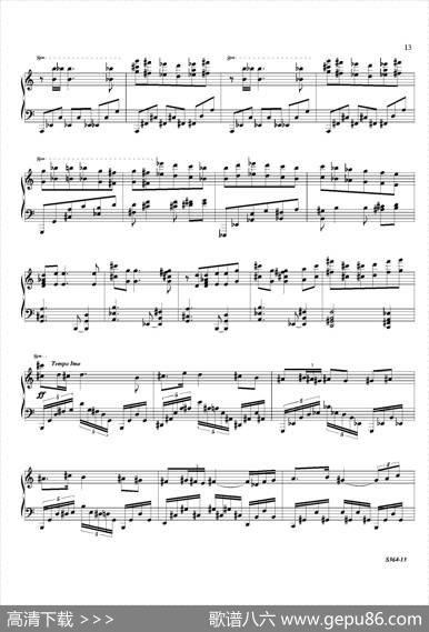 PianoSonataNo.8（第八钢琴奏鸣曲）（1）|里奥·奥恩斯坦