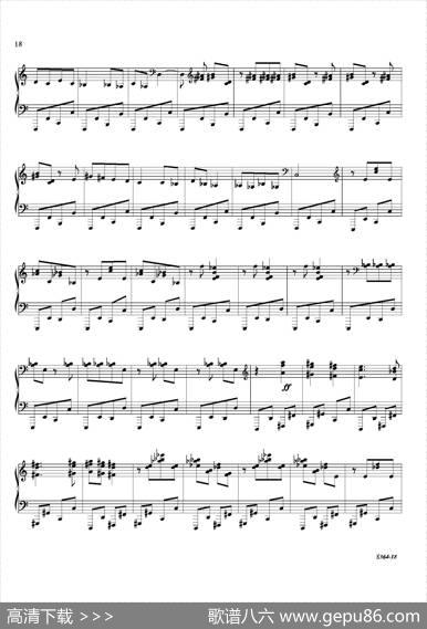 PianoSonataNo.8（第八钢琴奏鸣曲）（1）|里奥·奥恩斯坦