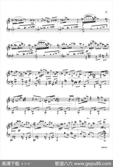 PianoSonataNo.8（第八钢琴奏鸣曲）（1）|里奥·奥恩斯坦