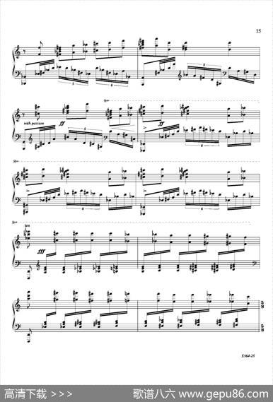 PianoSonataNo.8（第八钢琴奏鸣曲）（1）|里奥·奥恩斯坦