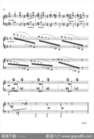 PianoSonataNo.8（第八钢琴奏鸣曲）（1）|里奥·奥恩斯坦