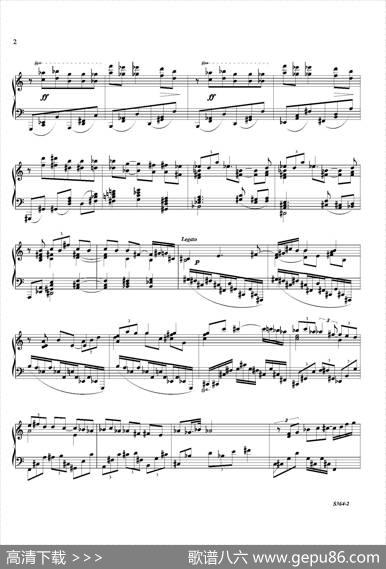 PianoSonataNo.8（第八钢琴奏鸣曲）（1）|里奥·奥恩斯坦