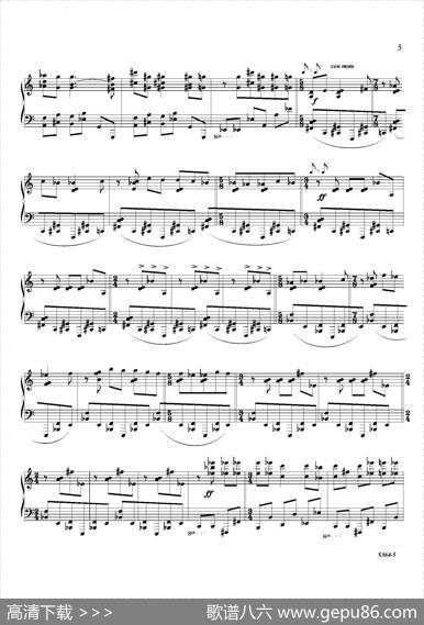 PianoSonataNo.8（第八钢琴奏鸣曲）（1）|里奥·奥恩斯坦