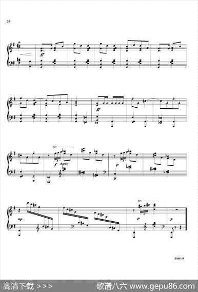 PianoSonataNo.8（第八钢琴奏鸣曲）（2）|里奥·奥恩斯坦