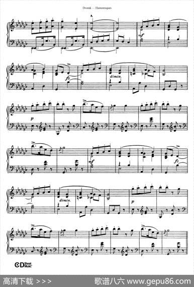8HumoresquesOp.101（8首幽默曲·1）|安东宁·德沃