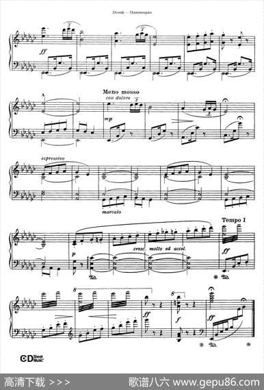 8HumoresquesOp.101（8首幽默曲·1）|安东宁·德沃
