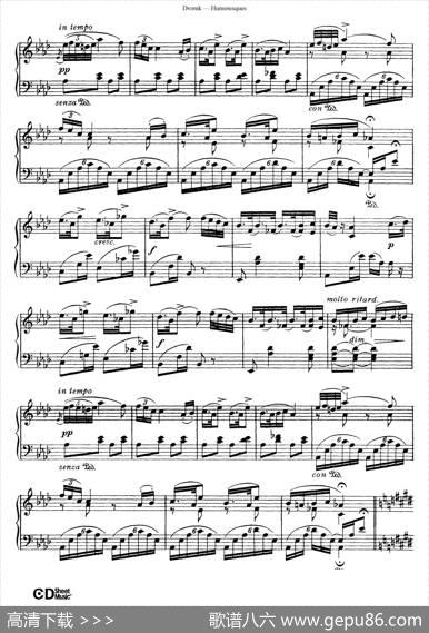 8HumoresquesOp.101（8首幽默曲·3）|安东宁·德沃