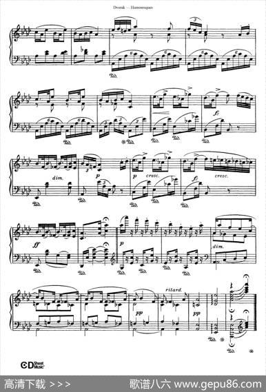 8HumoresquesOp.101（8首幽默曲·3）|安东宁·德沃