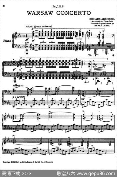 WarsawConcerto（华沙协奏曲）|理查德·阿汀塞尔
