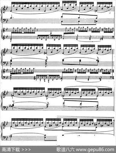 6首帕格尼尼大练习曲（TremoloEtudeNr.1）|弗兰茨·李斯特