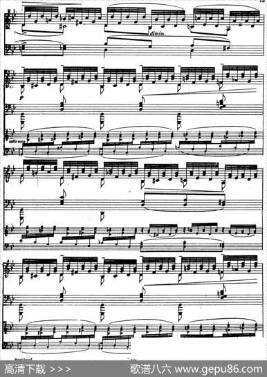 6首帕格尼尼大练习曲（TremoloEtudeNr.1）|弗兰茨·李斯特