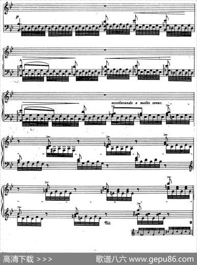 6首帕格尼尼大练习曲（TremoloEtudeNr.1）|弗兰茨·李斯特