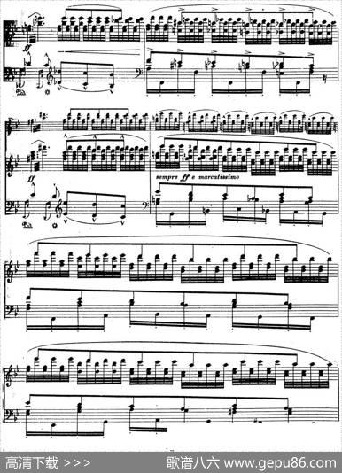 6首帕格尼尼大练习曲（TremoloEtudeNr.1）|弗兰茨·李斯特
