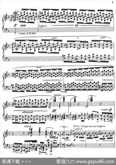 d小调托卡塔与赋格（BWV565·马克斯·雷格改编版）|J.S.巴赫原曲、马克斯·雷格改编