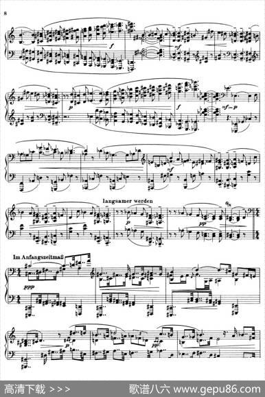 PianoSonataNo.1（第一钢琴奏鸣曲·Ⅱ）|保罗·亨德米特