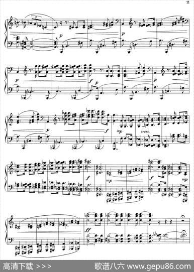 PianoSonataNo.1（第一钢琴奏鸣曲·Ⅲ）|保罗·亨德米特