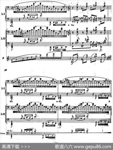 6首帕格尼尼大练习曲（ThemamitVariationenEtudeNr.6）|弗兰茨·李斯特