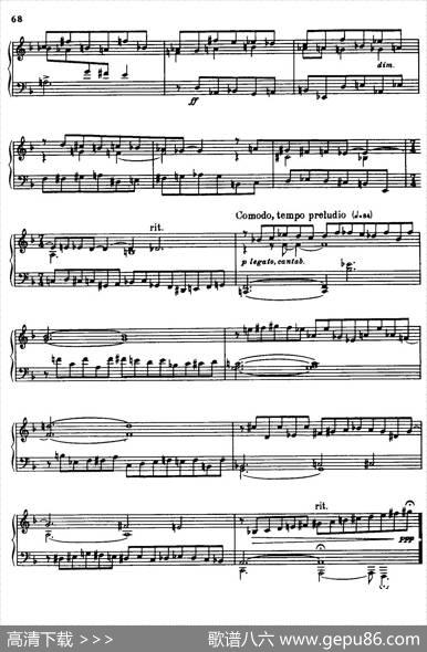24PreludesandFuguesPart.2Op.45（24首前奏曲与赋格·第二部分·23）|康斯坦汀诺维奇·谢德林