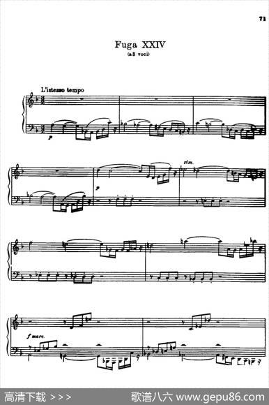 24PreludesandFuguesPart.2Op.45（24首前奏曲与赋格·第二部分·24）|康斯坦汀诺维奇·谢德林