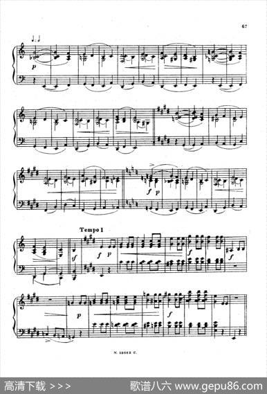 ArabesquesOp.4（阿拉伯风格曲）（4）|康斯坦丁诺维奇·里亚多夫