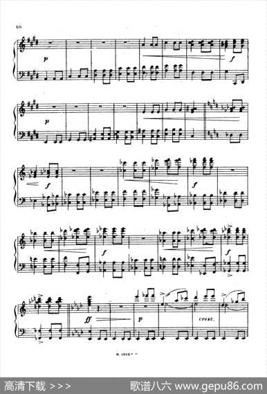 ArabesquesOp.4（阿拉伯风格曲）（4）|康斯坦丁诺维奇·里亚多夫