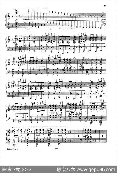 5ValsesCaprices（5首随想圆舞曲·第1集）|卡尔·陶西格
