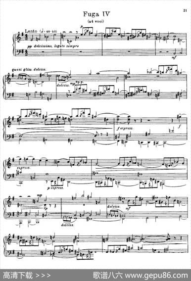 24PreludesandFuguesPart.1Op.45（24首前奏曲与赋格·第一部分·4）|康斯坦汀诺维奇·谢德林