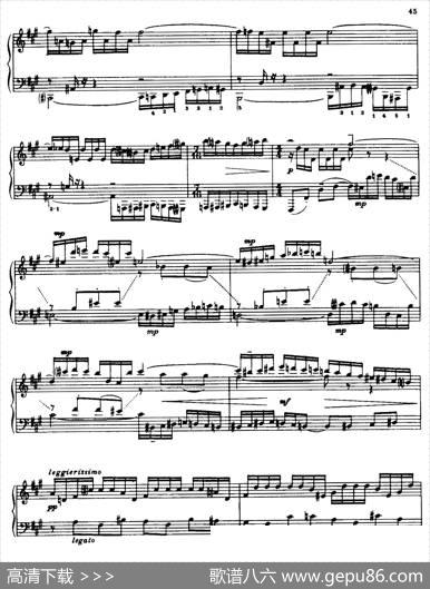 24PreludesandFuguesPart.1Op.45（24首前奏曲与赋格·第一部分·8）|康斯坦汀诺维奇·谢德林