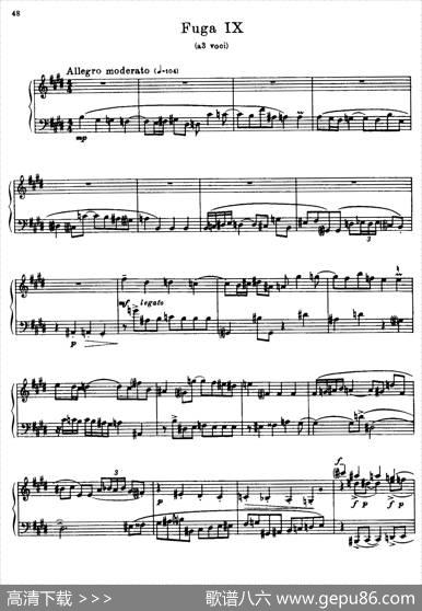 24PreludesandFuguesPart.1Op.45（24首前奏曲与赋格·第一部分·9）|康斯坦汀诺维奇·谢德林