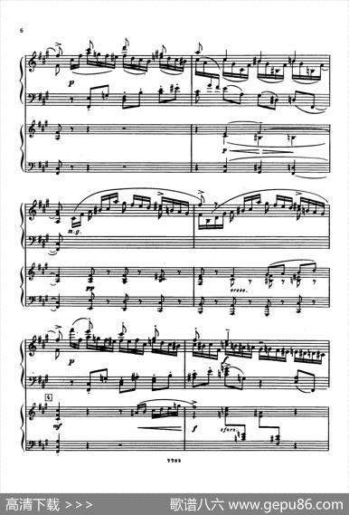 升f小调第一钢琴协奏曲Op.1（双钢琴版）|谢尔盖·拉赫玛尼诺夫