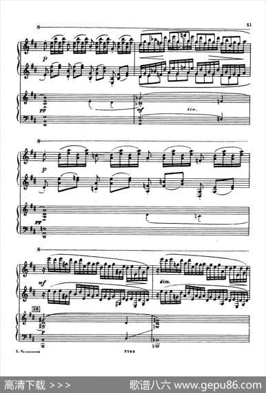 升f小调第一钢琴协奏曲Op.1（双钢琴版）|谢尔盖·拉赫玛尼诺夫