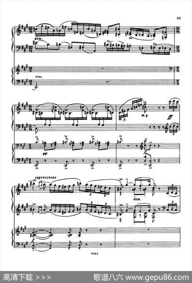 升f小调第一钢琴协奏曲Op.1（双钢琴版）|谢尔盖·拉赫玛尼诺夫