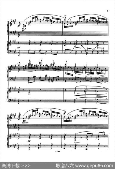 升f小调第一钢琴协奏曲Op.1（双钢琴版）|谢尔盖·拉赫玛尼诺夫