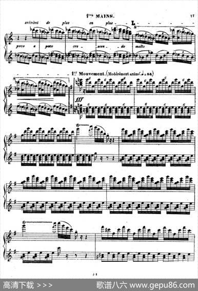 SymphonyonaFrenchMountainAirOp.25（法国山歌交响曲·双钢琴·Ⅰ）|樊尚·丹第
