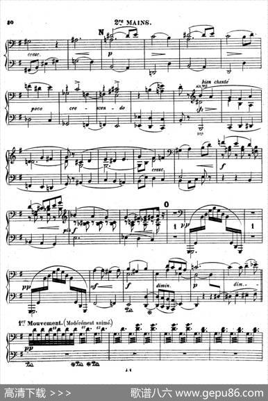 SymphonyonaFrenchMountainAirOp.25（法国山歌交响曲·双钢琴·Ⅰ）|樊尚·丹第