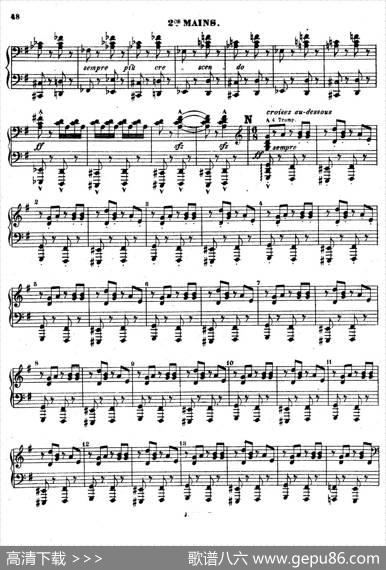 SymphonyonaFrenchMountainAirOp.25（法国山歌交响曲·双钢琴·Ⅲ）|樊尚·丹第