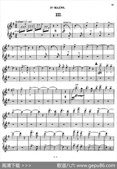 SymphonyonaFrenchMountainAirOp.25（法国山歌交响曲·双钢琴·Ⅲ）|樊尚·丹第