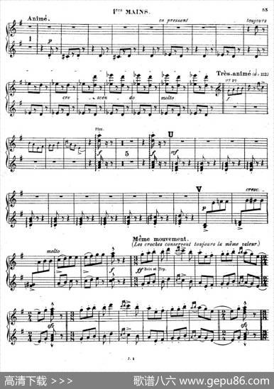 SymphonyonaFrenchMountainAirOp.25（法国山歌交响曲·双钢琴·Ⅲ）|樊尚·丹第