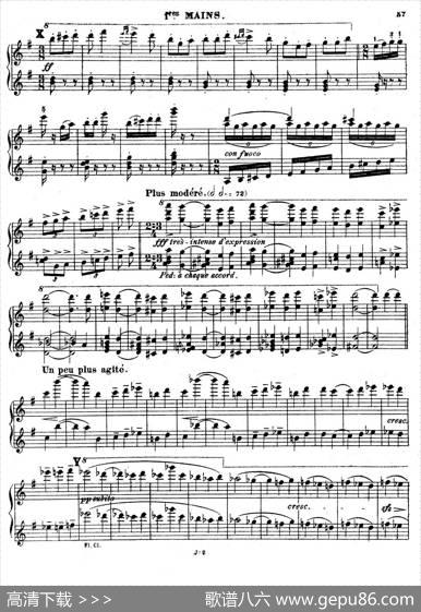 SymphonyonaFrenchMountainAirOp.25（法国山歌交响曲·双钢琴·Ⅲ）|樊尚·丹第