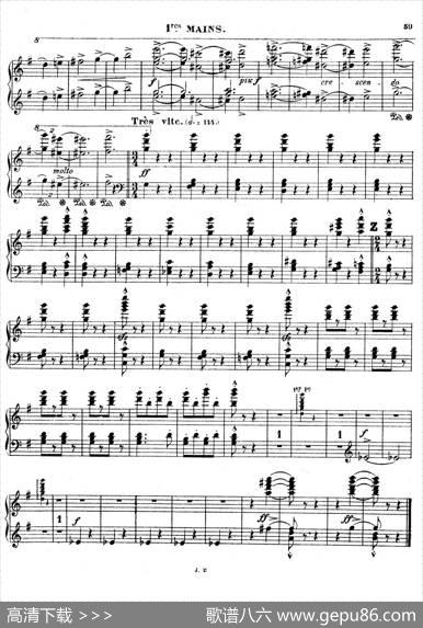 SymphonyonaFrenchMountainAirOp.25（法国山歌交响曲·双钢琴·Ⅲ）|樊尚·丹第