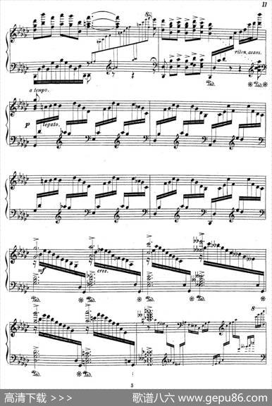3首音乐会练习曲（ThreeConcertEtudesOp.24）（Ⅰ）|莫里兹·莫什科夫斯基
