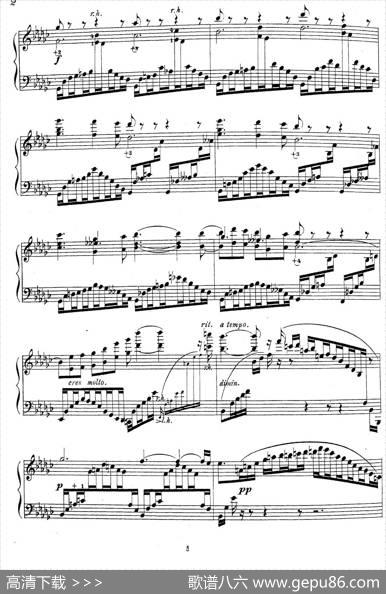 3首音乐会练习曲（ThreeConcertEtudesOp.24）（Ⅰ）|莫里兹·莫什科夫斯基