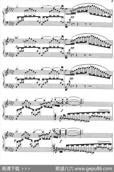 3首音乐会练习曲（ThreeConcertEtudesOp.24）（Ⅰ）|莫里兹·莫什科夫斯基