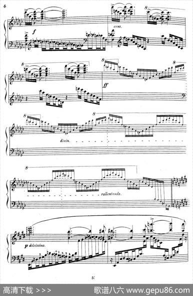 3首音乐会练习曲（ThreeConcertEtudesOp.24）（Ⅰ）|莫里兹·莫什科夫斯基