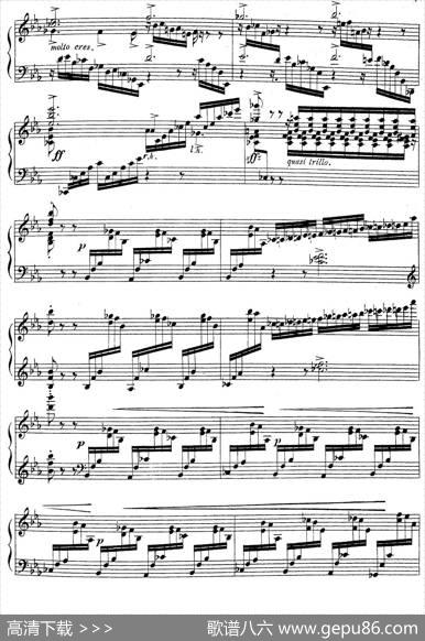 3首音乐会练习曲（ThreeConcertEtudesOp.24）（Ⅰ）|莫里兹·莫什科夫斯基