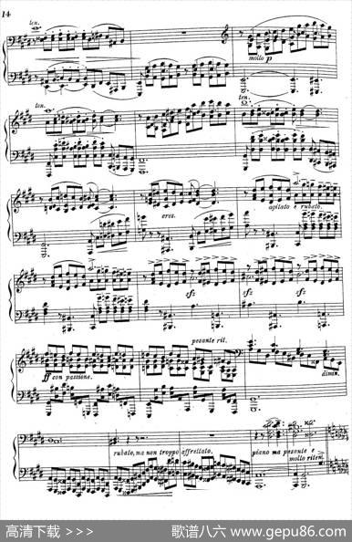 3首音乐会练习曲（ThreeConcertEtudesOp.24）（Ⅱ）|莫里兹·莫什科夫斯基